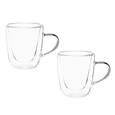 Imagem de Dupla de Xícaras Para Chá Parede Dupla Borossilicato - VD20138 - Mimo Style