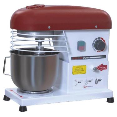 Imagem de Batedeira Planetária Maná 5 Litros Semi Industrial Bivolt BPM-05P Branca