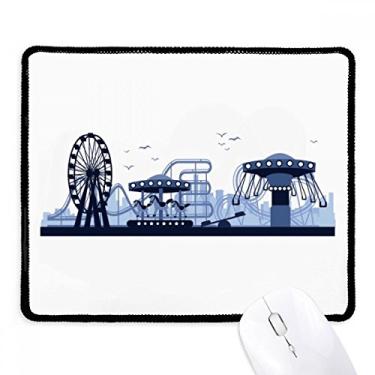 Imagem de Tapete de borracha para jogos com bordas costuradas no parque de diversões Blue Facilities