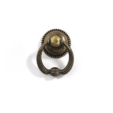 Imagem de Anel Retro Puxadores de Bronze Puxadores de Armário Puxador de Armário Puxador Anel Puxadores de Móveis Puxadores de Armário Cômoda Puxador de Gaveta, 6