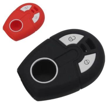 Imagem de Capinha emborrachada protege chave de carro Siena Strada Mobi Idea Uno