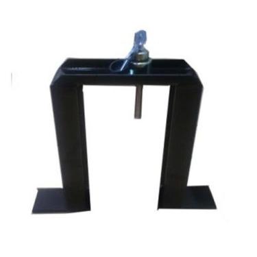 Imagem de Suporte trava estepe carroceria grande antifurto - Zanbor