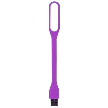Imagem de Mini Luminária Luz Lampada Led Abajur Notebook Usb Flexível - Green La