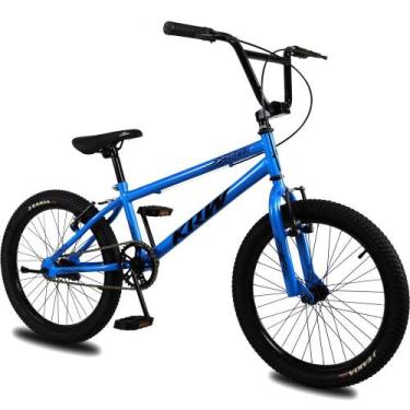 Imagem de Bicicleta Infantil Aro 20 Aero KRW BMX Cross V-Brake Sem Marchas, Azul