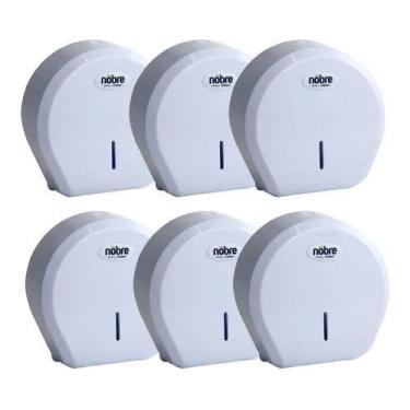 Imagem de Dispenser De Papel Higiênico Em Rolo 200 A 500m Nobre - 6 Un