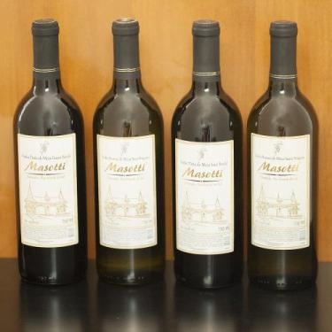 Imagem de Vinho Branco Seco Niágara Masotti 750ml Kit 6 unid - Masotti Sucos e V
