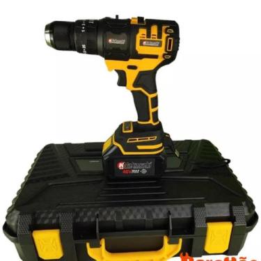 Imagem de Furadeira E Parafusadeira Pneumática 48v Com Maleta Nakasaki - Knakasa