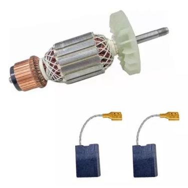 Imagem de Induzido E E. Carvão P/ Esmeri. 1351 Gws 18-180 110v 205mm - bolte