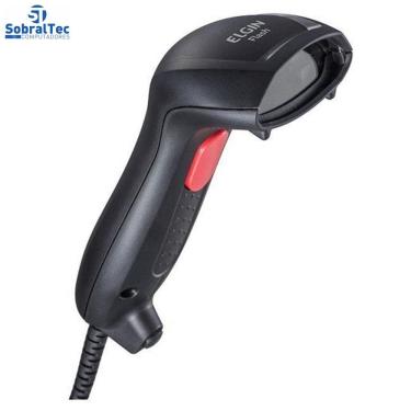 Imagem de Leitor de Codigo de Barras Elgin CCD Flash USB Preto