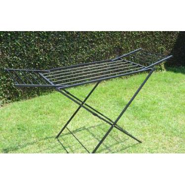 Imagem de Varal de chão com abas dobráveis 15 varetas em alumínio - Varais Store