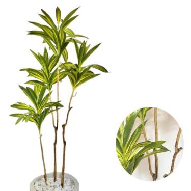 Imagem de Dracena Planta Artificial Arvore Decorativa Toque Real Casa - PlantaIm