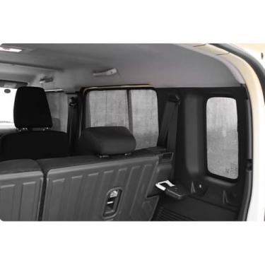 Imagem de Adequado para Suzuki Jimny 4 portas 2023 2024 2025 janela de porta interna automática anti-UV para-brisa protetor solar proteção contra poeira, viseira de sol, cortina de gaze rede de privacidade