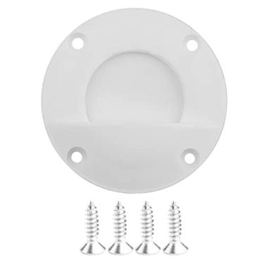 Imagem de MUNEFE Kit de válvula de embornal, conjunto de válvula de embornal marinho, scuppers de flapper de barco com montagem em mesa embutida para iate, barco de pesca e fuzileiro naval