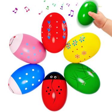 Imagem de Shaker musical de percussão jhwsxtek Easter Basket Stuffers