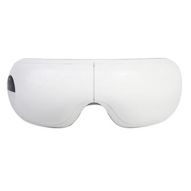 Imagem de Massageador de Olhos Recarregável com Vibração, Compressa Térmica e Música - Alivia Fadiga Ocular, Auxilia no Sono, Massagem com Ar Comprimido