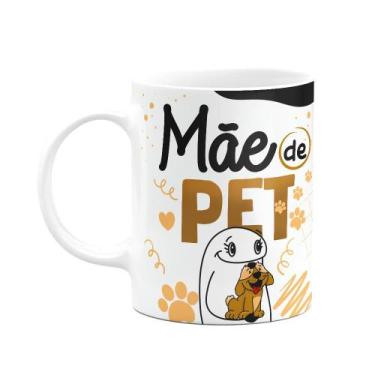 Imagem de Caneca Flork Mães - Mãe de pet Cachorro - 325ml - JPS INFO