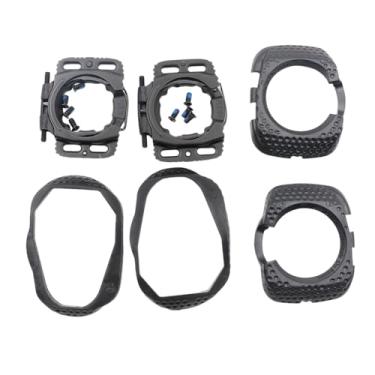 Imagem de 1 conjunto de chuteiras de ciclismo de liberação rápida OEM pedal autotravante aerodinâmico para chuteiras de tensão padrão Wahoo Speed Zero Speed Standard (preto)