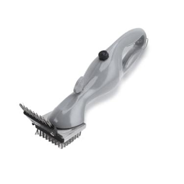 Imagem de Lwuey Escova a vapor para churrasqueira, limpador de churrasco resistente para grelhas, escova de limpeza potente, sem arranhões, raspador, grelha a gás, grelhas elétricas a carvão, esfregão de