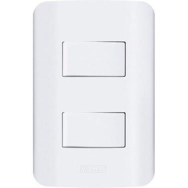 Imagem de Tomadas 10A 20a Teclas Placas 4x2 e 4x4 Interruptores Romazi Linha Can