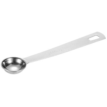Imagem de PATIKIL 1 colher de sopa de medição de 2,5 ml, 1/2 colher de sopa colher de medição individual de aço inoxidável apenas para café moído e chá em pó solto