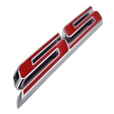 Imagem de Decalque de placa de emblema Zorratin 2016 5" com acabamento cromado SS com adesivo para Chevy IMPALA COBALT Camaro Holden 2016 2017 2014 2015 Grelha Trunk Tampa Fender Side Dash Splash Guard