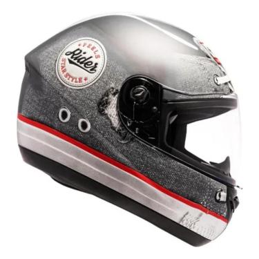 Imagem de Capacete Peels Spike All Star Cinza Branco