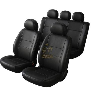 Imagem de Capa Automotiva Bege para Banco em Couro Honda Civic Fit City HR-V CR-
