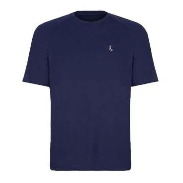 Imagem de Camiseta Lupo Básica Masculina - 75040-002, Azul marinho, XG