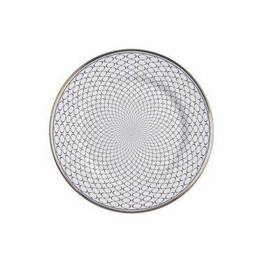 Imagem de Conjunto com 6 Pratos de Sobremesa Acanthus Azul Ø21cm - Alleanza Cerâ