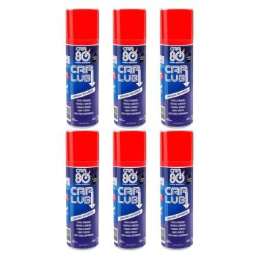Imagem de Kit 06 Desengripantes Aerosol 300ml Car80