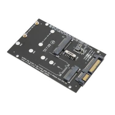 Imagem de Adaptador NGFF M.2 + MSATA SSD para disco rígido SATA Acogedor