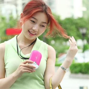 Imagem de Ventilador de resfriamento portátil, mini ar condicionado recarregável