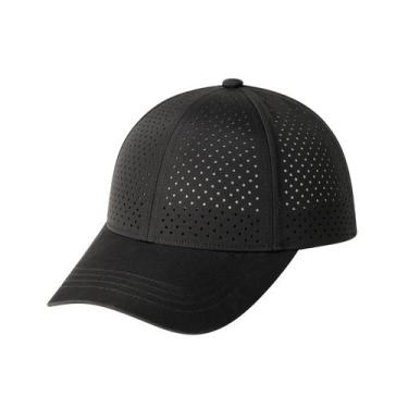 Imagem de Chapéu FEINION Summer Adjustable Performance para homens preto
