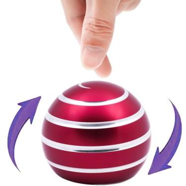 Imagem de Brinquedo de mesa Samilalago Spinning Ball 3,8 cm Alumínio 75g