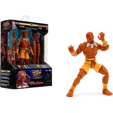 Imagem de Figura Articulada Dhalsim Street Fighter II Ultra Jada - Jada Toys