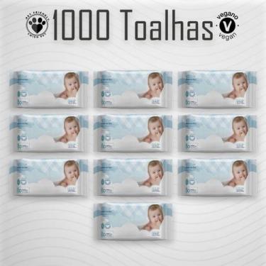 Imagem de Kit 10 Pacotes de Toalhas Umedecidas GIO BABY 100 Folhas 19x13 cm - Ve