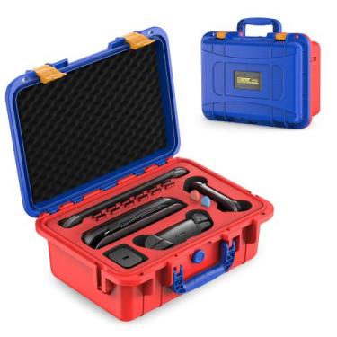 Imagem de Capa rígida STARTRC GAMES Switch 2 à prova d'água IP67 vermelha/azul