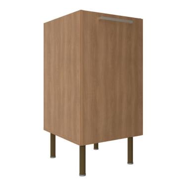 Imagem de Balcão De Cozinha Com 1 Porta 40cm Multimóveis Cr20422 Freijó