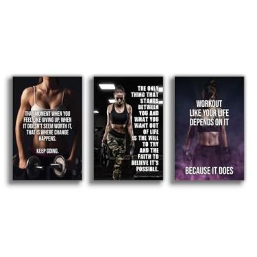 Imagem de Conjunto de 3 impressões de arte com citações inspiradoras, pôsteres motivacionais de quadro-negro, arte de parede para sala de aula, adolescentes, quarto, escritório, BE THEHARDESTWORKERIN'THEROOM