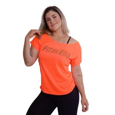 Imagem de Camiseta Feminina Dry Furadinho Academia Treino Fitness - FR Moda Fitn