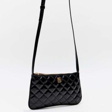 Imagem de Bolsa Crossbody Lança Perfume Enfeite Ve26 Preto Feminino, Único, Pret