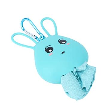 Imagem de Cryfokt Toalha de Gelo Respirável Pequena para Prevenção de Insolação, Golfe, Natação, 15,7 X 15,7 pol.