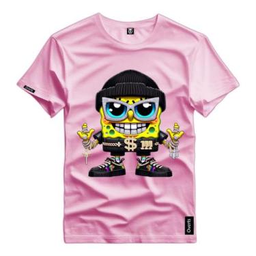 Imagem de Camiseta Camisa Bob Esponja Street Mala Personagem Personalizado Blusa