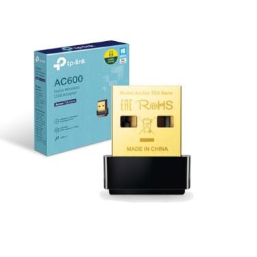 Imagem de Adaptador USB WiFi Archer T2U Nano AC600 Dual Band para Macbook, Notebook, Laptop e Desktop Windows e Mac OS X