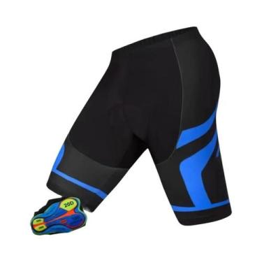 Imagem de Bermudas De Ciclismo Masculinas Com Almofada De Gel Respirável 20D Rou