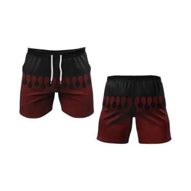 Imagem de Shorts De Praia Esportivos Impressos Em 3D De Secagem Rápida Para Verã