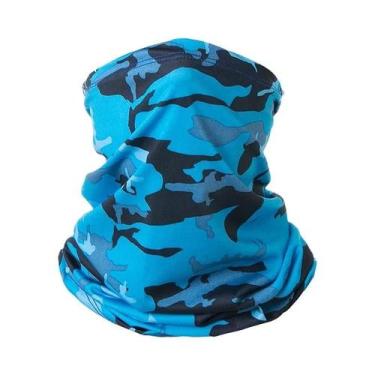 Imagem de Máscara Facial Multifuncional Unissex Respirável Com Proteção Solar E 