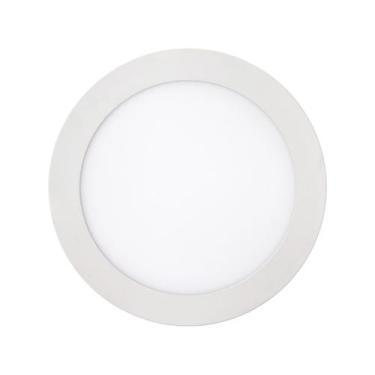 Imagem de Plafon LED de Sobrepor Redondo 24W Kian - G2 Slim Branco
