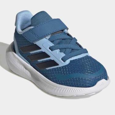 Imagem de Tênis Infantil Adidas Runfalcon, Azul, Preto, 21