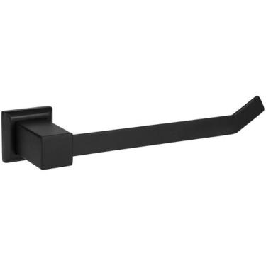 Imagem de Porta Toalha de Rosto Inox Ducon Preto